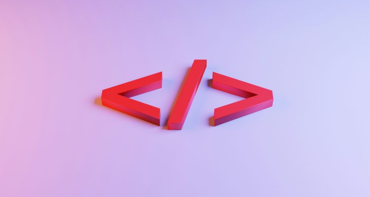 An image of colorful brackets to represent nice looking coding.